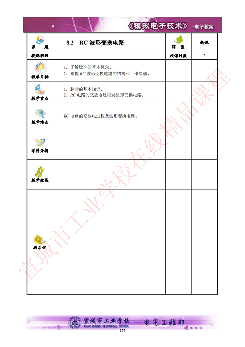 8.2 RC波形变换电路新质力文库 - 聚焦新质生产力发展的数字化知识库_行业洞察 / 理论成果 / 实践指南免费下载新质力文库